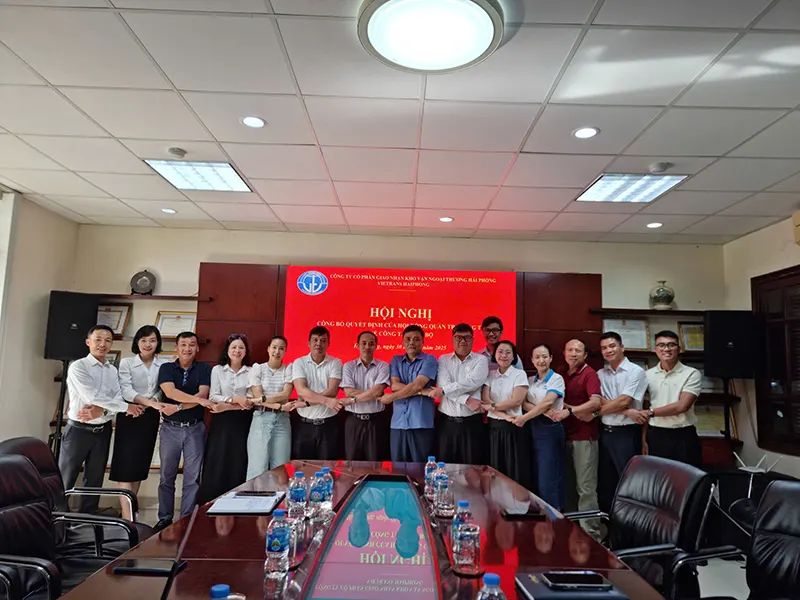 hình ảnh ban lãnh đạo Vietrans Hải Phòng