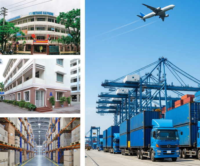 Công Ty Cổ Phần Giao Nhận Kho Vận Ngoại Thương Hải Phòng